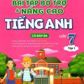 PDF | Bài tập bổ trợ nâng cao tiếng Anh lớp 7 Global Success, có đáp án, Bùi Văn Vinh, Thái Vân Anh, Nguyễn Thị Phương Anh, tập 2