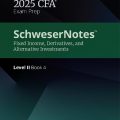 PDF | 2025 CFA Exam Prep SchweserNotes Level 2 Book 4, Fixed Income, Derivaties and Alternative Investment