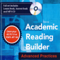 PDF + Mp3 + Answers| Academic Reading Builder Advanced Practices, Chinh phục Ielts 7.5 và Toefl iBT 105, Bin Walters, Will Link
