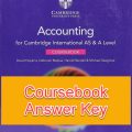 PDF | Accounting for Cambridge International AS & A Level Coursebook Answer Keys, Third Edition (Teacher's Resource)