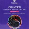 PDF | Accounting for Cambridge International AS & A Level Coursebook, Third Edition, David Hopkins, Deborah Malpas, Harold Randall & Michael Seagrove