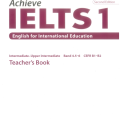 PDF | Achieve Ielts 1, English for International Education Teacher's Book, Second Edition