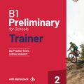 PDF + Mp3 | B1 Preliminary for Schools trainer 2, Six Practice Tests with answers and Teacher's Notes