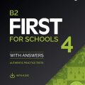 (PDF + Mp3) | B2 First 4 For Schools with answers, Authentic Practice Tests (PDF + Mp3) | B2 First 4 For Schools with answers, Authentic Practice Tests
