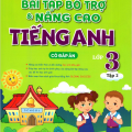 PDF | Bài tập bổ trợ và nâng cao tiếng Anh lớp 3 tập 2, Global success 3, có đáp án, Bùi Văn Vinh