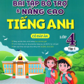 PDF | Bài tập bổ trợ và nâng cao tiếng Anh lớp 4 tập 1, Global success 4, có đáp án, Bùi Văn Vinh