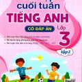 PDF + Mp3 | Bài tập cuối tuần tiếng anh lớp 3 tập 2 có đáp án, Global Success 3, Đại Lợi