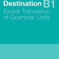 PDF | Bản dịch ngữ pháp Destination B1, Ebook Translation of Grammar Units