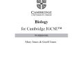 (download PDF) | Biology for Cambridge IGCSE Workbook 2nd edition, 2021, Mary Jones, Geoff Jones