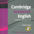 PDF | Cambridge Academic English, An integrated skills course for EAP, Level Upper Intermediate Teacher's Book, Chris Sowton, Martin Hewings PDF | Cambridge Academic English, An integrated skills course for EAP, Level Upper Intermediate Teacher's Book, Chris Sowton, Martin Hewings