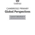 PDF | Cambridge Primary Global Perspectives Learner's Skills Book 4, 2nd edition