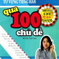 PDF | Chinh phục từ vựng tiếng Hàn qua 100 chủ đề với Châu Thùy Trang