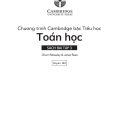 PDF | Chương Trình Cambridge bậc tiểu học, toán học 3 sách bài tập 3 (quyển 1 & 2), Cambridge song ngữ, chương trình chuẩn Vinschool