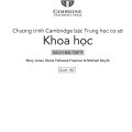 PDF | Chương trình Cambridge bậc Trung học cơ sở Khoa học 9 sách bài tập 9, Quyển 1,2 (Vinschool) hệ chuẩn
