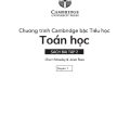 PDF | Chương trình Cambridge bậc tiểu học Toán học 2 sách bài tập 2, quyển 1, hệ chuẩn Vinschool