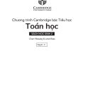 PDF | Chương trình Cambridge bậc tiểu học Toán học 2 sách học sinh 2, quyển 2, hệ chuẩn Vinschool