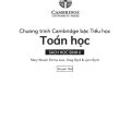 Chương trình Cambridge bậc tiểu học, toán học sách học sinh 6, Quyển 1, 2 (Vinschool) Sách hệ chuẩn Chương trình Cambridge bậc tiểu học, toán học sách học sinh 6, Quyển 1, 2 (Vinschool) Sách hệ chuẩn