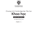 PDF | Chương trình Cambridge tiểu học Khoa học 3 sách học sinh quyển 2, song ngữ Anh Việt hệ chuẩn Vinschool