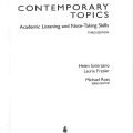 PDF | (Sách giáo viên) Contemporary Topics 1, Third edition, Teacher's Pack PDF | (Sách giáo viên) Contemporary Topics 1, Third edition, Teacher's Pack