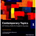 PDF + Mp3 + resource | Contemporary topics 1 Answer key + Teacher's resources (fourth edition) 4th, 21th century skills for academic success