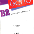 PDF | Echo B2 methode de francais, CLE International