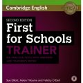 PDF + Mp3 | First for schools trainer 1, second edition, six practice tests with answers and teacher's notes