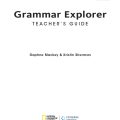 PDF + Tests | Grammar Explorer 1 Teacher's guide 1, Daphane Mackey, Kristin Sherman PDF + Tests | Grammar Explorer 1 Teacher's guide 1, Daphane Mackey, Kristin Sherman