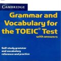 PDF + Mp3 | Grammar and vocabulary for the Toeic test with answers, Jolene Gear, Robert Gear