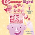 PDF + active teach | Grammar right Level E Teacher's Guide + Tests + Resources