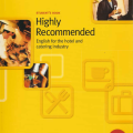 (PDF + Mp3) | Highly Recommended, English for the hotel and catering industry, Trish Stott, Rod Revell
