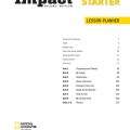 PDF + Resource + Tests | Impact Starter 2nd edition Lesson Planner (teacher's book) + Resources + Tests