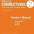 PDF | Making connections 2 Teacher's Manual, second edition PDF | Making connections 2 Teacher's Manual, second edition
