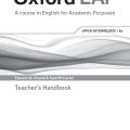 Oxford EAP A course in English for academic Purposes, Upper-Intermediate B2 Teacher's Handbook