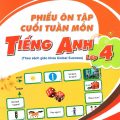 PDF | Phiếu ôn tập cuối tuần môn tiếng Anh 4 Global Success 4, Nguyễn Quốc Tuấn
