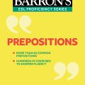 PDF | Prepositions, Barron's ESL Proficency Series, Jean Yates (3rd edition)