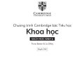 (Cambridge song ngữ) | Chương trình Cambridge bậc tiểu học, Khoa học sách học sinh 6, Cambridge Primary and Lower Secondary Science for VIN schools Second edition Fahasa edition stage 6