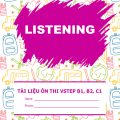 PDF + Mp3 | Tài liệu ôn thi Vstep B1,B2,C1 - Listening