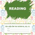 PDF  |Tài liệu ôn thi Vstep B1,B2,C1 - Reading