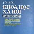 PDF | Từ điển khoa học xã hội Anh Pháp Việt, Nguyễn Thượng Hùng, English French Vietnamese Dictionary of Social Sciences