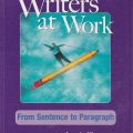 PDF | Writers at Work - From Sentence to Paragraph Student book