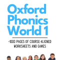 PDF | Oxford Phonics World Worksheet 1, 1000 pages off course-aligned worksheets and games
